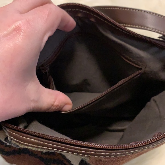 🎉HP🎉Bohemian Style Aztec Design Printed Woven Vintage Crossover Shoulder Purse - Picture 9 of 16